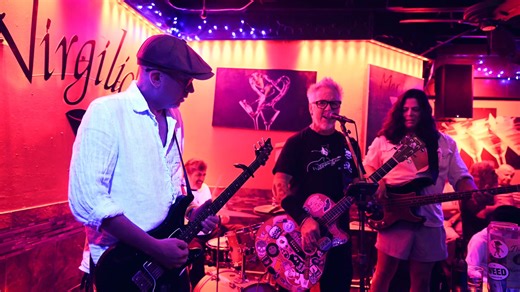 Carl Would Have Loved It -- The Buzz performed at Virgilio's with a host of Key West Caffeine Carl Fans - drummers, guitars, bass all rotated every few songs and never missed a beat. Especially old Beatles tunes when Tony Baltimore was on stage - Come Together. The Soul of Key West, Vol. III: https://soul-of-keywest.com/order-now/ Check out more photos & stories: https://soul-of-keywest.com/ | Soul of Key West