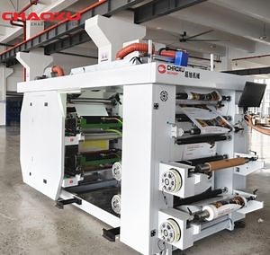 Versatile Stack Flexo Machine for Supermarket Bags and Garment Packaging