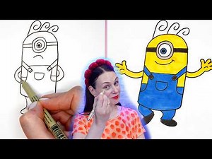 How to draw easy step by step Minion James Minions & Monsters