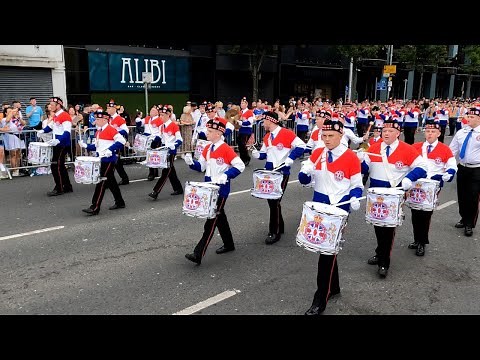 Twelfth of July Battle of the Boyne Parade Belfast 2022