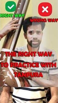 Tanpura ke bina Riyaz adhura hai! 5 Sahi Tarike (Hindi) | day 2 tanpura per abhyas