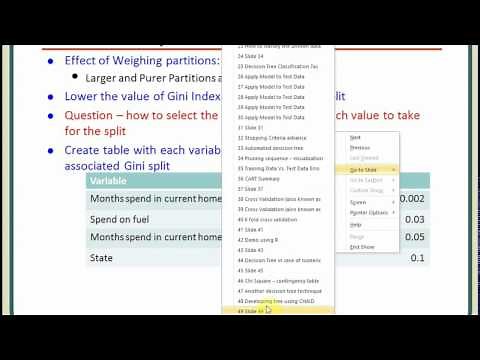 CHAID (Chi Square Automatic Interaction Detector) vs CART (classification ans regression tree)