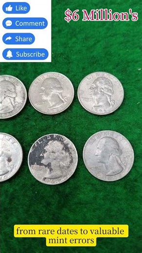 Washington Quarter Dollar Coin Secrets 💰