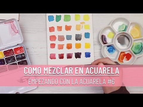 HOW TO MIX WATERCOLOR | Introducing COLOR THEORY
