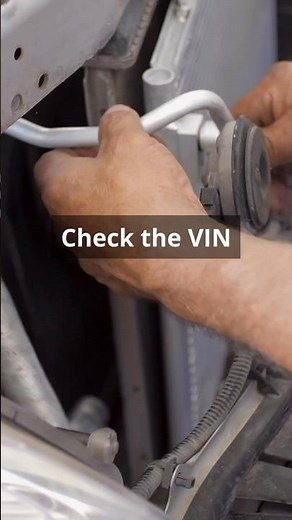 Check the VIN first