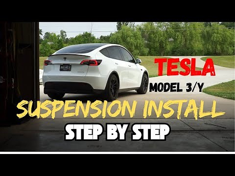 Tesla Model Y & 3 Suspension Install (STEP-BY-STEP)