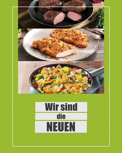 Du willst mal wieder was Neues ausprobieren? ✋ Dann ist jetzt die richtige Zeit dafür: Unsere neuen Highlights aus dem Katalog gibt’s jetzt online zu bestellen. 😍 Wie wär‘s zum Beispiel mit zarten, marinierten Filet- oder Hüftsteaks vom argentinischen Weidenrind. 🥩 Lust auf etwas Ausgefalleneres? Dann sind die Schnitzelröllchen aus saftigem Schweinefleisch, gefüllt mit Obazda und umhüllt von einer Laugengebäck-Panade 🥨 was für dich! Auch Dessert-Fans kommen dank unserer neuen französischen Pa