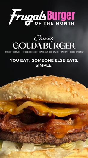 Time’s running out! 🍔 Our Giving Gouda Burger is here for November only, and 100% of net proceeds go straight to the NW Montana Veterans Food Pantry. Grab it before it’s gone—and make a difference with every bite! 635 Treeline Rd, Suite 1 • Kalispell, MT #kalispellmontana #flatheadvalleymontana #eatmorefrugals #bestinthenorthwest #northfrugals #frugalsfix #burgerfix #fryfix #givinggoudaburger #giveback #localfoodbank | Frugals North Kalispell