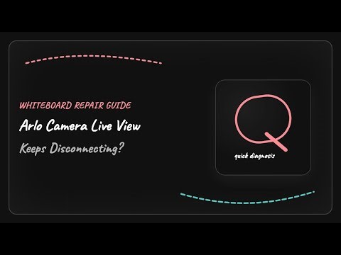 Arlo Camera Live View Keeps Disconnecting: Quick Fix Guide