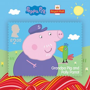 115 reactions · 13 shares | Your favourite plucky piglet’s making a splash on our oinktastic new stamps celebrating 20 years of Peppa Pig. | Royal Mail Stamps & Collectibles | Facebook