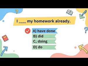 Improve English Grammar: Missing Word Test