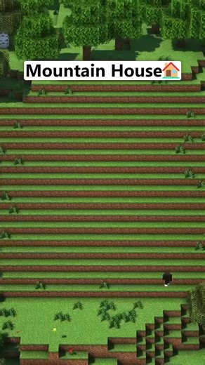 Satisfying How-Tos on Instagram: "Minecraft Mountain House 🏠 Get the new 3D build guide now link in bio 📝 #minecraft #minecraftbuild #minecrafttutorial #minecraftbuilding #minecrafthouse"