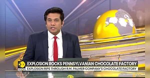 Pennsylvania: Explosion rips through R.M. Palmer company's chocolate factory