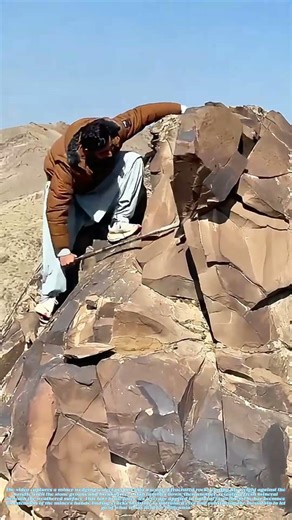 Prying the Mountain: How a Steel Bar Reads Rock's Weakness