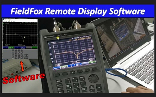 FieldFox 远程显示连接-DEMO
