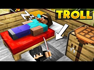 Living Inside PROBOIZ95 Base to TROLL HIM in Minecraft...