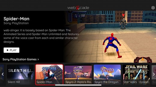 WebRcade : un émulateur web gratuit pour les jeux de PS1, SNES, Atari, etc