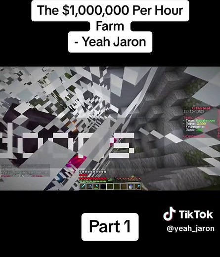 Lifesteal SMP Server: Join Yeah Jaron for Minecraft Fun