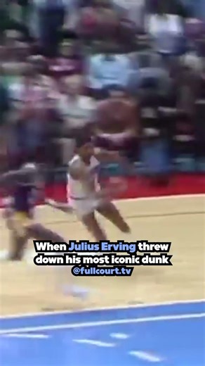 Dr J's Most Iconic Dunk 🤩