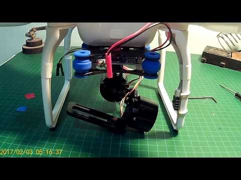 DJI Phantom 2 Any Gimbal Setup Installation Tutorial
