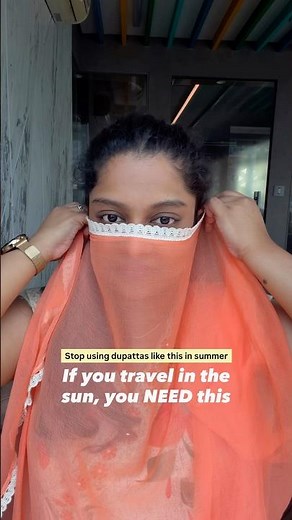 If you travel in the sun, you NEED this 🌤️😍 #sunprotection #travelfinds #summerfashion #facemask