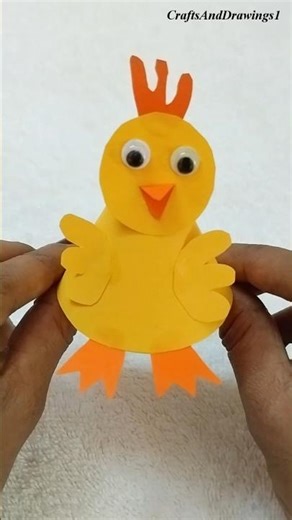 DIY Easter Chick ! Easy steps/Shorts.
