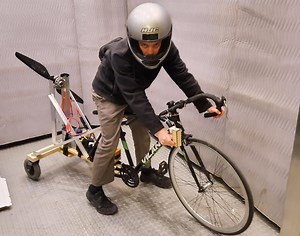 Electric Propeller-Driven Tricycle Conversion