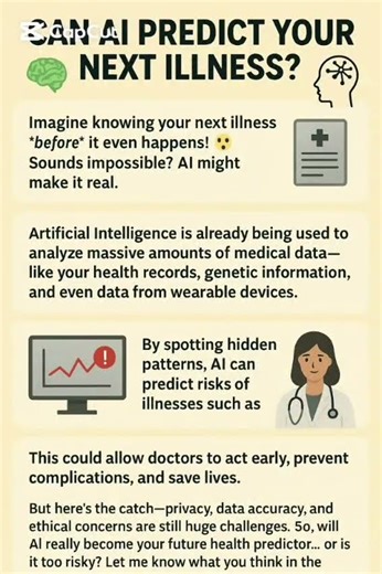 Can AI Predict Your Next Illness? 🤖🩺 | The Future of Healthcare