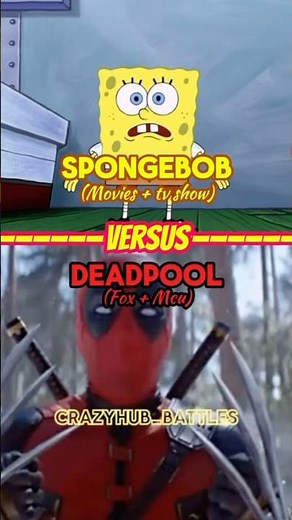SpongeBob vs Deadpool