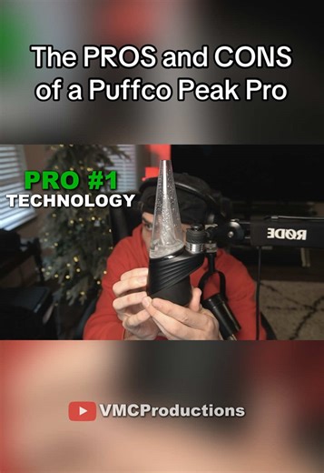 Full vid is on my YT 🫶🏼 #vmcproductions | Puffco Peak Pro