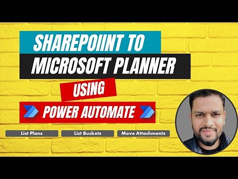 Create Planner Tasks from SharePoint list with attachment|Power Automate #powerautomate #sharepoint