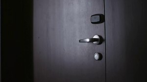 Mid-section Of Unrecognizable Man Unlocking Stock Footage SBV-320372350 - Storyblocks