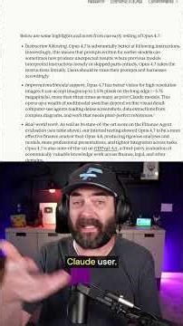 Claude's Opus 4.7 Review