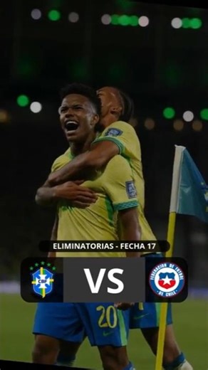 🇧🇷 Brazil 3-0 Chile 🇨🇱 - Matchday 17 - 2026 South American Qualifiers 🔥