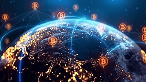 Global Bitcoin Blockchain Network Animation Cryptocurrency Stock Footage Video (100% Royalty-free) 3839489887 | Shutterstock