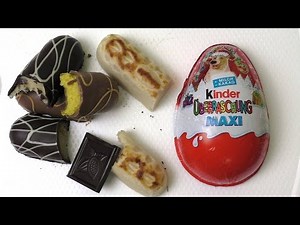 Marzipan Bread | Fair Trade Dark Chocolate | Kinder Maxi Suprise Eggs