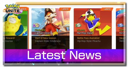 Latest News and Updates | Pokemon UNITE｜Game8