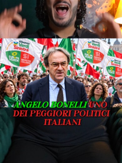 Bonelli il peggior politico in Italia? #avs #bonelli #politicaitaliana #alleanzaverdisinistra #sinistraitaliana