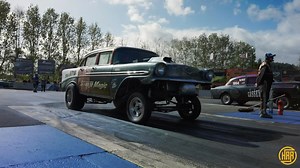 Strange Magic Chevy Gasser 👀 #chevy #chevrolet #chev #gasser #dragrace #dragracing #racecar #burnout #v8 #hotrod | Hot Rod Revue