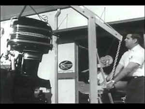 Mercury Outboard Boat Motors Vintage Commercials from 1950's to 1970's