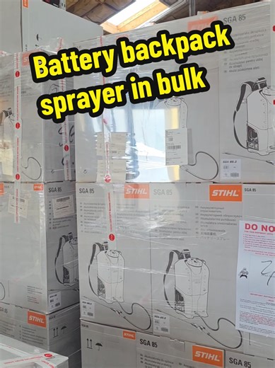Battery backpack Sprayers in bulk #stihl #fyp #diy #mechanic #lawntok