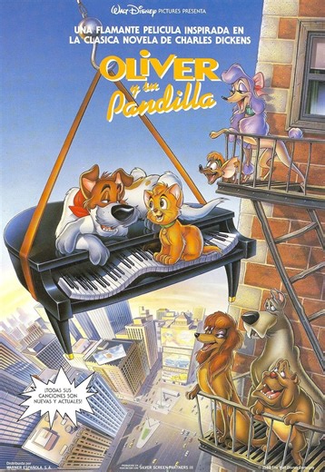 Oliver y su pandilla (1988) ⭐ 6.6 | Animación, Aventura, Comedia