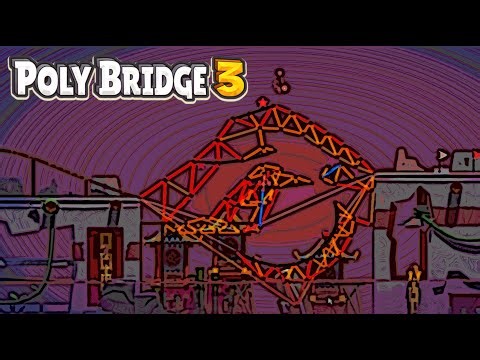 Poly Bridge 3 - Weekly - 120 - Anheben und einmal herum