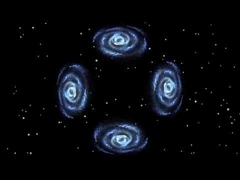 Space Themed Hologram 3D