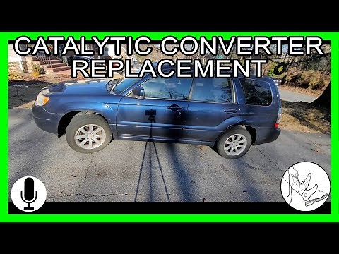 How to Replace Downstream Catalytic Converter in Subaru Forester and Gain 1200hp