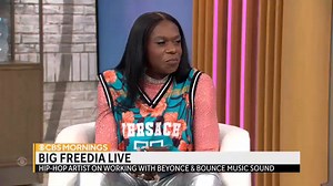 The queen of bounce music, Big Freedia, says she's "forever grateful for Beyoncé" for featuring a sample of her song on #Renaissance. She shares what it was like meeting the legendary artist and how she's representing her native New Orleans in her music. https://cbsn.ws/3cQ9eOi | CBS Mornings