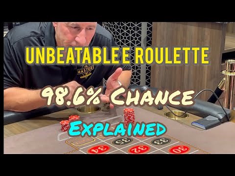 Unbeatable Roulette Strategy- 98.6% Chance of Winning