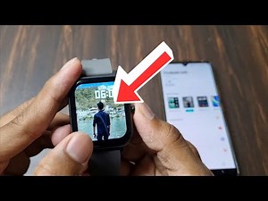Fire Boltt Smart Watch Me Apna Photo Kaise Lagaye | How To Set Your Wallpaper On Fire Boltt Watch