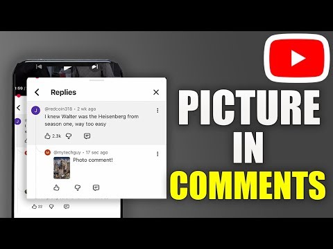 How to Put a Picture in YouTube Comments!