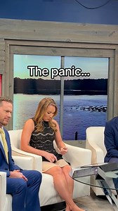 An unexpected wardrobe malfunction at 6:30AM. 🫣Luckily, this dress has two layers that are not connected. Phew! 😟 #ohno #bloopers #newsbloopers #funny #wardrobemalfunction #newsanchor #viral #fashion #morningnews #lace #ohnono #livetv #caughtoncamera | Hannah Patrick